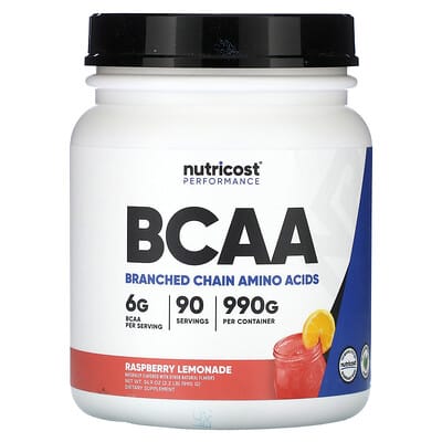 Performance, BCAA, Малина-лимонад, 2.2 lb (972 g)