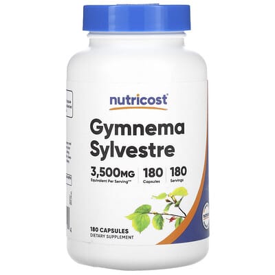 Gymnema Sylvestre, 180 капсул (175 mg per Capule)