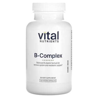B-Complex, 120 веганских капсул