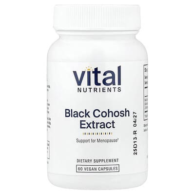 Экстракт Black Cohosh 60 Vegan Capsules (250 mg per Capsule)