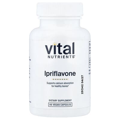 Ipriflavone, 90 веганских капсул (300 mg на капсулу)