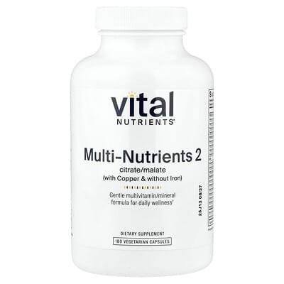 Multi-Nutrients 2, 180 Vegetarian Capsules