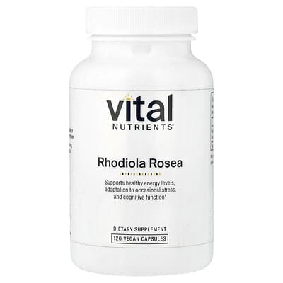 Rhodiola Rosea, 120 веганских капсул (200 mg per Capsule)