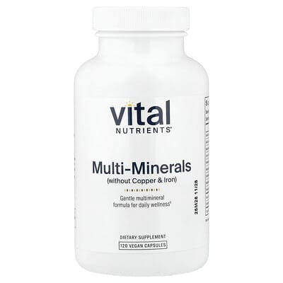 Мультивитаминный комплекс Vital Nutrients Multi-Minerals, 120 капсул