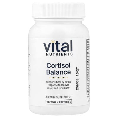 Cortisol Balance, 30 веганских капсул