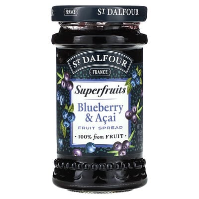 Джем Superfruits, Blueberry & Acai, 6 oz (170 g)