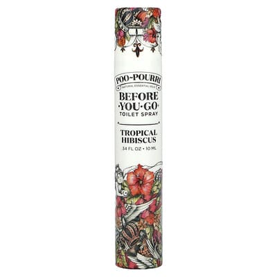 Спрей для туалета Before-You-Go®, Tropical Hibiscus, 0.34 fl oz (10 ml)