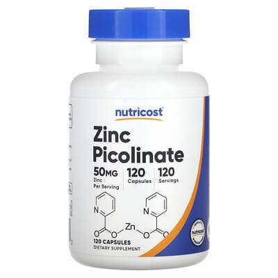 Zinc Picolinate, 50 mg, 120 капсул