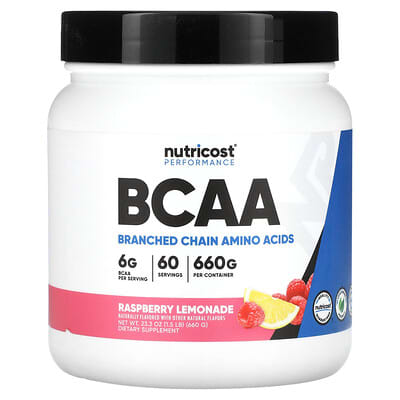 Performance, BCAA, Малина-лимонад, 1.5 lb (660 g)