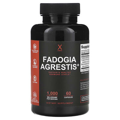 Fadogia Agrestis+, 60 капсул