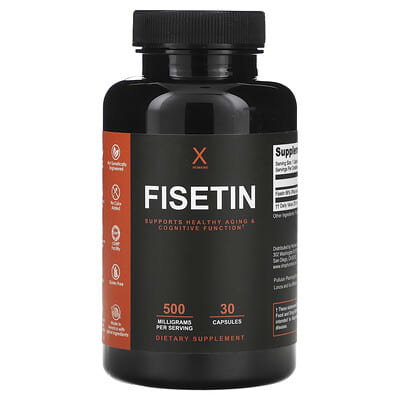 Fisetin, 500 mg, 30 капсул
