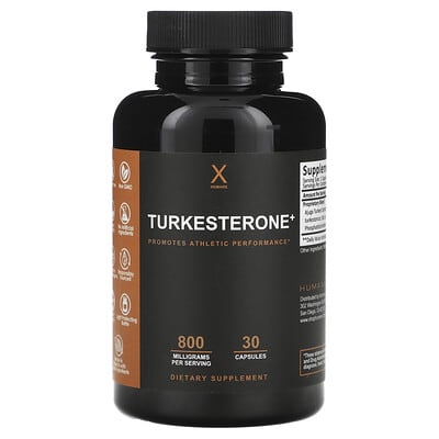 Humanx Turkesterone+, 30 капсул
