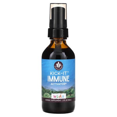 Детский Kick-It™ Immune Activator, 2 fl oz (59 ml)