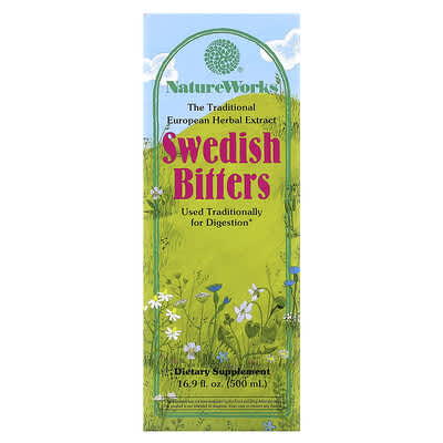 NatureWorks®, Swedish Bitters, 16.9 fl oz (500 ml)