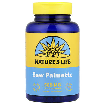 Saw Palmetto, 580 mg, 100 капсул