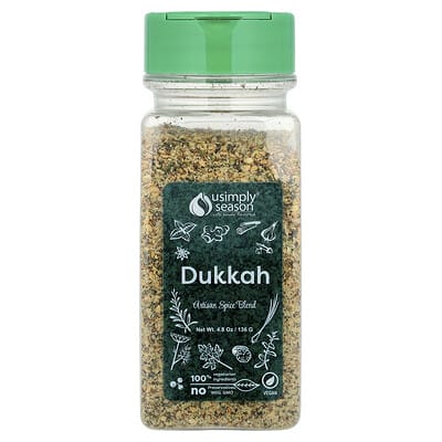 Смесь специй Artisan Spice Blend, Dukkah, 4.8 oz (136 g)