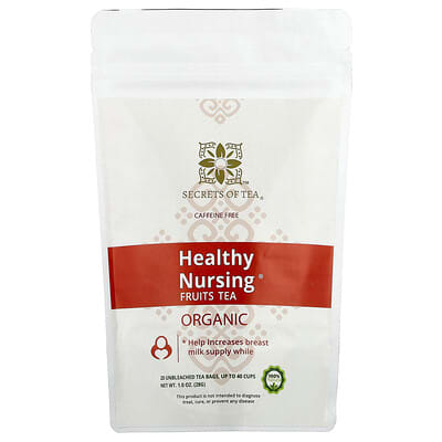 Чай Motherhood Moments® Fruit, Caffeine Free, 20 Tea Bags, 1.47 oz (41 g)