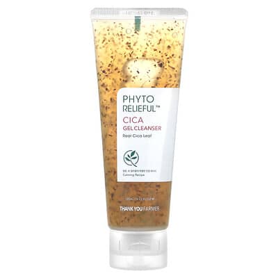 Очищающий гель Phyto Relieful™, Cica Gel Cleanser, 4.22 fl oz (120 ml)