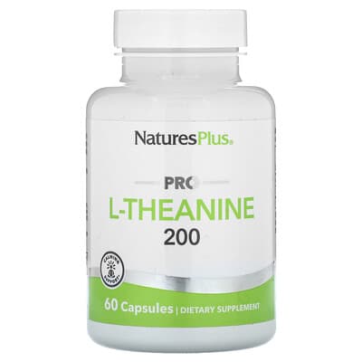 NaturesPlus Pro L-Theanine 200, 60 капсул (200 mg per Capsule)