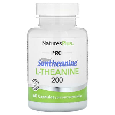 Pro, Suntheanine L-Theanine 200, 60 капсул (100 mg на капсулу)