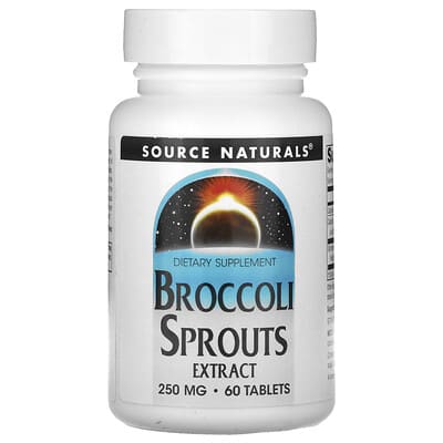 Broccoli Sprouts Extract, 250 mg, 60 Tablets