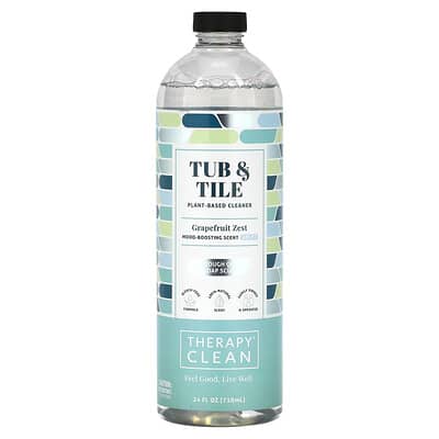 Tub & Tile, Растительное чистящее средство, Grapefruit Zest, 24 fl oz (710 ml)