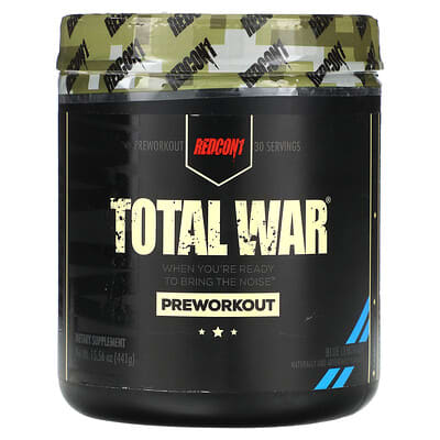 Total War®, PreWorkout, Blue Lemonade, 15.34 oz (435 g)