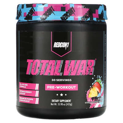Total War®, Pre-Workout, Vice City® Strawberry Pina Colada, 16.51 oz (468 g)