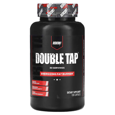 Double Tap®, Energizing Fat Burner, 120 Capsules