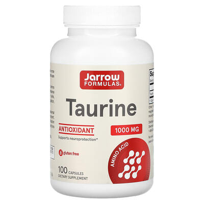 Таурин, 1,000 mg, 100 капсул