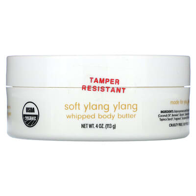 Масло для тела Ola Botanicals Whipped Body Butter Soft Ylang Ylang 4 oz (113 g)