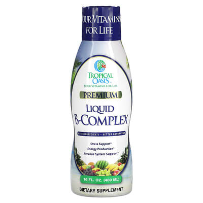 Premium, Liquid B-Complex, 16 fl oz (480 ml)