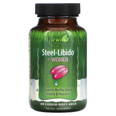 Steel-Libido для Женщин, 48 жидких мягких капсул