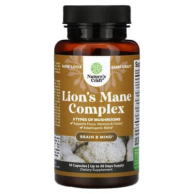 Lion's Mane Complex, 30 капсул