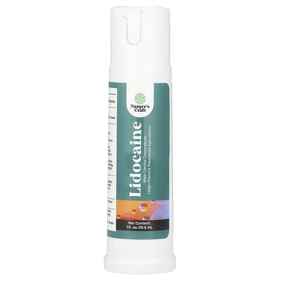 Nature's Craft Лидокаин, десенсибилизатор мужских половых органов, 10 mg, 1 fl oz (29.6 ml)
