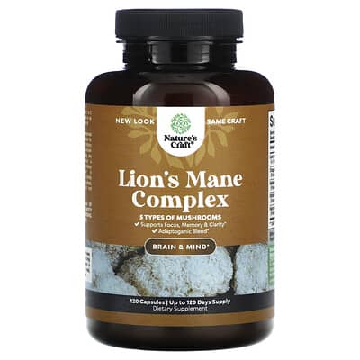 Lion's Mane Complex, 120 капсул
