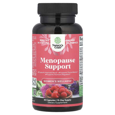 Женский комплекс Nature's Craft, Menopause Support, 30 капсул