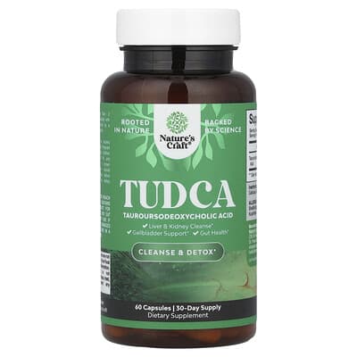 Nature's Craft TUDCA, 60 капсул (250 mg на капсулу)