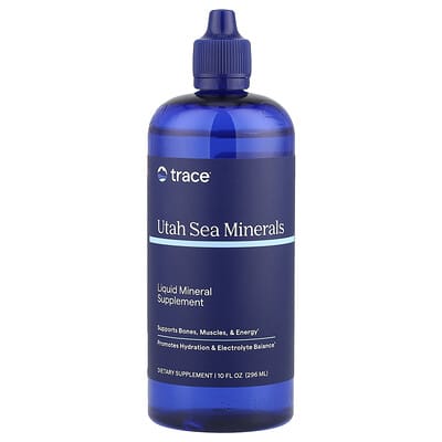Минералы Trace Utah Sea Minerals, 10 fl oz (296 ml)