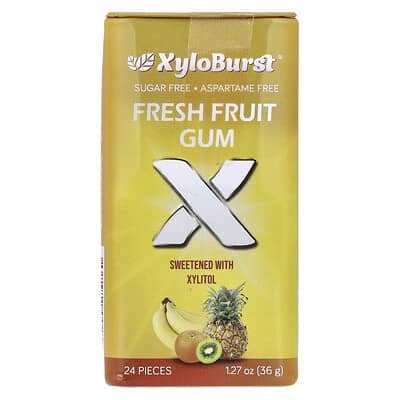 Жевательная резинка Xylitol Fresh Fruit 24 шт 1.27 oz