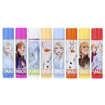 Lip Smacker Disney Frozen бальзам для губ, набор из 8 штук, 1.12 oz (32 g)