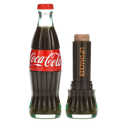Lip Smacker, бальзам для губ Coca-Cola, в форме бутылочки Coke, 0.14 oz (4 g)