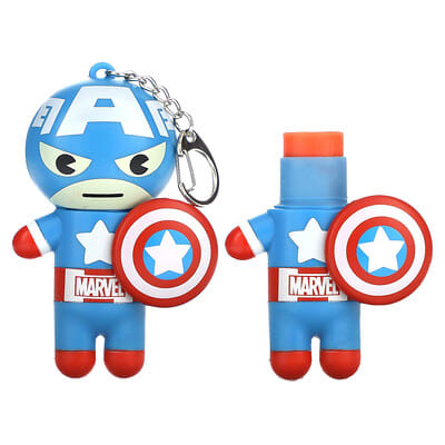 Бальзам для губ Marvel Captain America, Red, White & Blue-Berry, 0.14 oz (4 g)