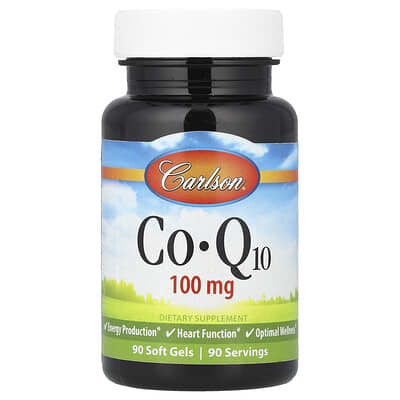 CoQ10, 100 mg, 90 мягких капсул