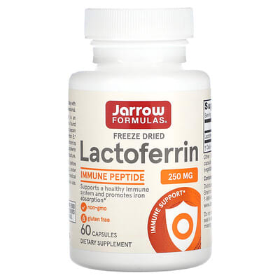 Лактоферрин, сублимированный, 250 mg, 60 капсул