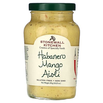 Stonewall Kitchen айоли Хабанеро Манго, острый, 10.25 oz (291 g)