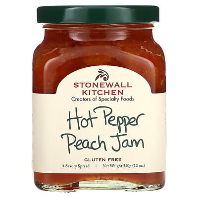 Stonewall Kitchen Джем Hot Pepper Peach, мягкий, 340 g