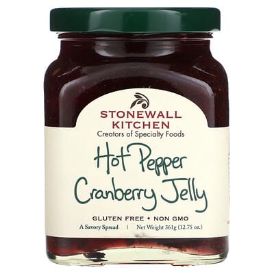 Джем Stonewall Kitchen Hot Pepper Cranberry Jelly, Medium, 12.75 oz (361 g)