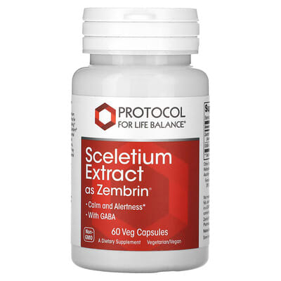 Sceletium Extract, 60 капсул