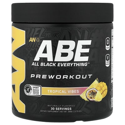 Pre-Workout, Tropical Vibes, 13.75 oz (390 g)